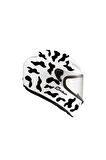 Siyah Kamuflaj Kask Sticker Modeli