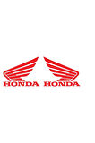 Honda Logolu Mini Sticker Etiket Modeli