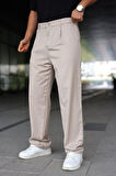 Erkek Beli Lastikli Baggy Pantolon