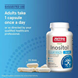 Jarrow Formulas, Vegan Inositol, 750 mg, 100 Veggie Caps