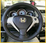 HONDA JAZZ ARACA ÖZEL DİKMELİ DİREKSİYON KILIFI(AÇIKLAMAYI OKUYUN)