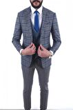 Kombinli Slimfit Drop 6 Takım Elbise