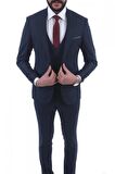 Jan Carlucci Slimfit Yelekli Drop 6 Takım