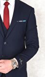 Jan Carlucci Slimfit Yelekli Drop 6 Takım