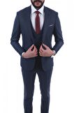 Jan Carlucci Slimfit Yelekli Drop 6 Takım
