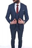 Jan Carlucci Slimfit Yelekli Drop 6 Takım