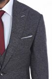 Jan Carlucci Slimfit Yelekli Drop 6 Takım