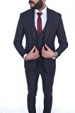 Jan Carlucci Slimfit Yelekli Drop 6 Takım