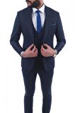 Jan Carlucci Slimfit Yelekli Drop 6 Takım