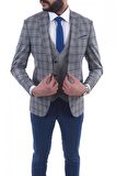 Kombinli Slimfit Drop 6 Takım Elbise