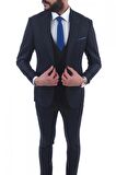 Jan Carlucci Slimfit Yelekli Drop 6 Takım