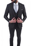 Jan Carlucci Slimfit Yelekli Drop 6 Takım