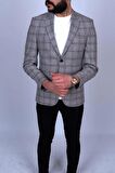 Fonte Falcao Slimfit Mono Yaka Drop 6 Ceket