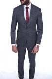 Jan Carlucci Slimfit Yelekli Drop 6 Takım