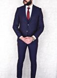 Fonte Falcao Slimfit Yelekli Drop 6 Takım- Mor