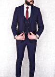 Fonte Falcao Slimfit Yelekli Drop 6 Takım- Mor