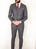 Jan Carlucci Slimfit Yelekli Drop 6 Takım
