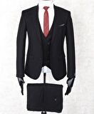 Jan Carlucci Slimfit Yelekli Drop 6 Takım