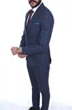 Jan Carlucci Slimfit Yelekli Drop 6 Takım