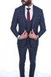 Jan Carlucci Slimfit Yelekli Drop 6 Takım