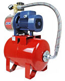 Pedrollo JCRm 2A Dijital Paslanmaz Jet Hidrofor 6 Kat 10 Daire 24 Litre Tanklı