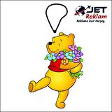 Jethızında Sevimli Winnie De Pooh Tasarımlı Dekoratif Oto Kokusu
