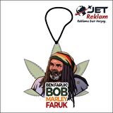 Jethızında Bob Marley Faruk Tasarımlı Oto Kokusu