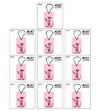 3'lü Set Pink Panter Pembe Panter Özel Tasarımlı Dekoratif Oto Araç Kokusu