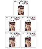5'li Set Mustafa Kemal ATATÜRK Özel Tasarımlı Dekoratif Oto Araç Kokusu