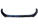 Volkswagen Jetta Mk6 için Ön Tampon 3 Parça Lip 2010-2018 Siyah