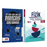 Aromat TYT Fizik ve AKM Paragraf Soru Bankası Seti 2 Kitap
