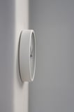 Yağlı Boya Duvar Saati – Sanatsal, Soyut, Bohem ve Manzara Temalı Modern Saat - 25cm - Beyaz Kasa