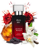 JEVEN BRUS Kiss Me Bay Bayan Parfüm Seti 2x50 ml EDP | Love Me Kadın + Kiss Me Erkek | Orijinal Bandrollü Parfüm Seti | Kalıcı ve Yoğun Koku