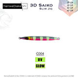 NaniwaOsakaShi 3D Saiko Slim Jig 30Gr C004