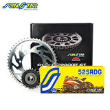 ZİNCİR DİŞLİ SETİ SUZUKI GSX-R (600 cc)  (2006-2010) / SUZUKI / GSX-R 600 / 600cc / ZİNCİR: SUNSTAR 525RDG (Çelik)-114 / ÖN-ARKA DİŞLİ: JT (16T-43T) / 2006-2007-2008-2009-2010-2011-2012-2013-2014-2015-2016-2017