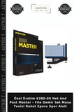 Özel Üretim 6380-00 Net And Post Master - File Demir Set Masa Tenisi Raket Sporu Spor Aleti