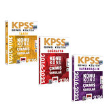 Yargı 2026 KPSS Genel Kültür Tarih Coğrafya ve Vatandaşlık Konularına Göre Çıkmış Sorular Seti 3 Kitap