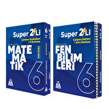 Örnek Akademi 6. Sınıf Matematik ve Fen Bilimleri Süper İkili Seti 2 Kitap