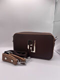 Just Polo JP6016  Kadın 2 Askılı 2 Bölmeli Mini Omuz Ve El Çantası  21x13cm OZT6016