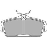 FREN BALATA NİSSAN PRİMERA P11 96-02 1.6/1.8/2.0/ALMERA 00-10/ÖN TAKIM /MGA55406