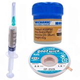 Krem Lehim Solder Paste 183°C NoClean Sn63/Pb67 42G Lehim Toplama CP-2515 Emme Teli 2,5mm