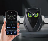 Led Gözlü Motorcu Çantası Baykuş