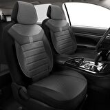 NiCe Shop Chevrolet Lacetti Uyumlu Koltuk Kılıfı Stone Serisi - Siyah