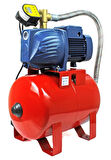 Pedrollo JSWm 2AX Dijital Akıllı Paket Hidrofor 6 Kat 10 Daire 50 Litre Tanklı
