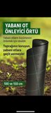 1. KALİTE (90 gr/m2) Jüt /malç Taban Örtüsü-Sera Yer örtüsü-Peyzaj Uygulama Örtüsü Yabani Ot Engelleme Örtüsü (1*20 Metre)