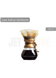 Chemex Cam Kahve Demleme Ahşap Tutacaklı 400 ml