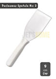 Börek Kesici Paslanmaz Çelik Pasta Spatulası Pizza Kesici Paslanmaz Saplı No:2 Çap 9 cm