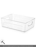 2'li Buzdolabı İçi Düzenleyici Saklama Organizeri Bpa Free Düzenleyici Darbeye Dayanaklı 29X20X9 cm