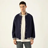 LAMPAGO Unisex Bomber Ceket