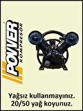POWER JV-2090 300 Litre Kompresör Kafası